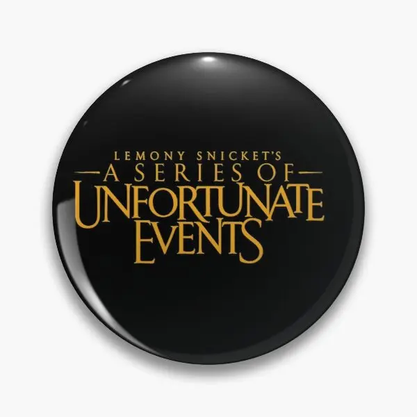Una serie de eventos infortunados, Pin de botón suave, Pin de solapa divertido, joyería para Collar, insignia creativa para mujer, decoración, sombrero, broche para ropa