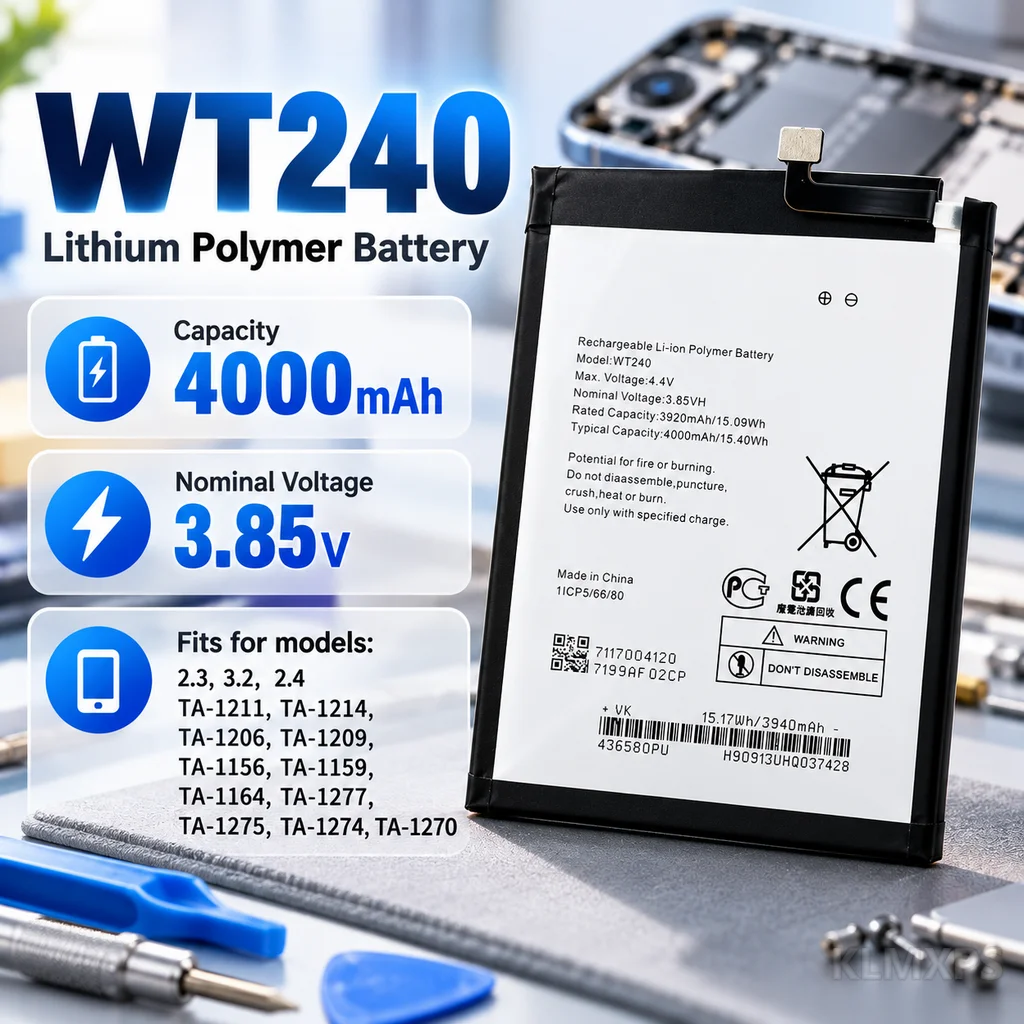 Phone Repair Replacement Battery For Nokia 2.3 NK3.2 NK2.4 WT240 241 Mobile Phone Lithium Battery Compatible Models Spare Part
