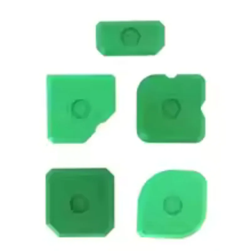 5 Pcs Silicone Applicator Scraper Sealant Smooth Remover Tools Sealant Spreader Finish Kit Caulk Tile Grout Home Improvement