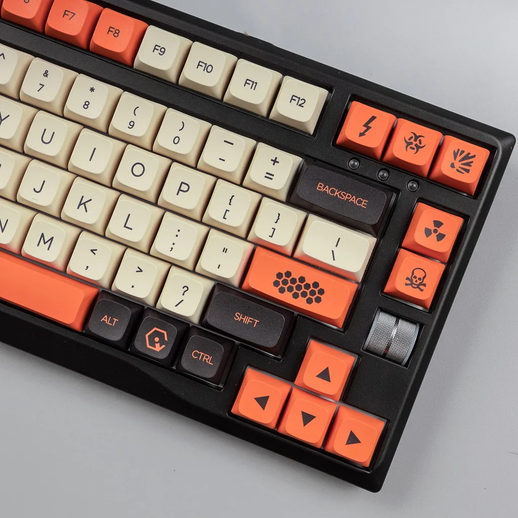 Imagem -05 - Chaves Conjunto Keycap Carbono Xda para Ikbc Cereja mx Annie Teclado Mecânico para 64 84 87 104 108 Chave 142