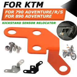Protector de cubierta de soporte lateral para motocicleta KTM 790 Adventure R Kickstand, Sensor de reubicación para KTM790 ADV S 790ADV KTM 890 ADVENTURE