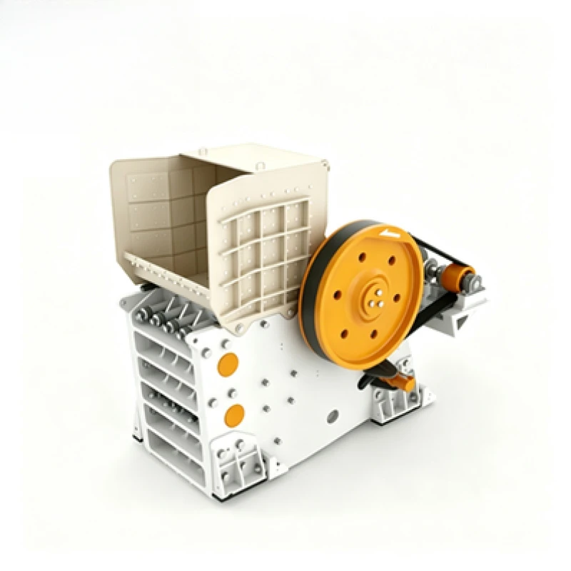 High-Quality Portable Jaw Crusher, Equipped AC Motor Bearings, Suitable Stone And Small Rocks, With A Processing Capacity Of Up