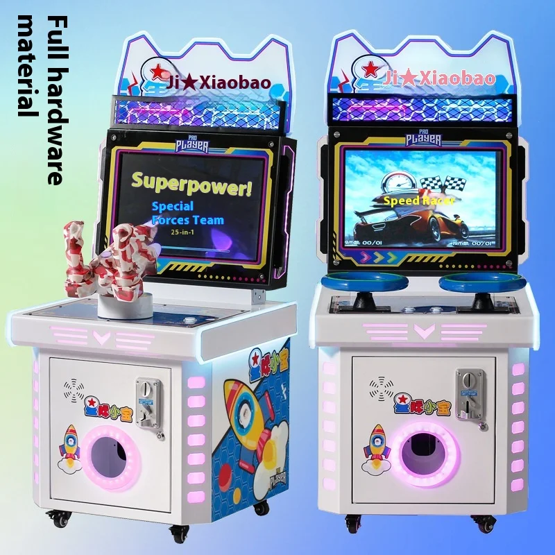 Wan Bei Le Hardware's Double Racing Game Machine Coin-Operated Pat Pat Le 1-Year Warranty English Language Support
