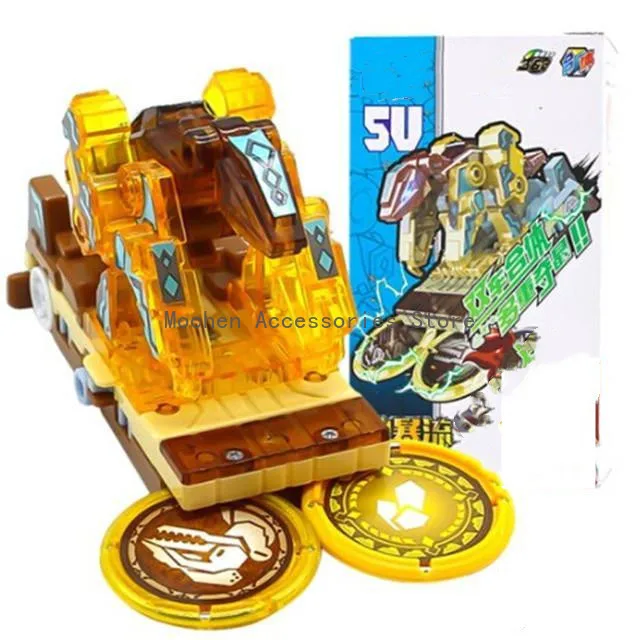2026 Screechers Wild Transformation Autobots Figuras de Acción Transformables con Juego de Carreras y Rotación 360°, Juguetes para Niños