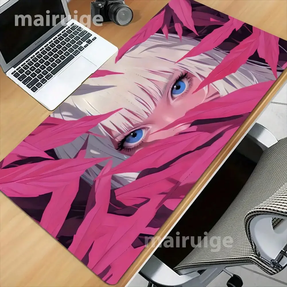 

Sexy Anime Girls Mouse Pad Large Computer Office Game Table Mat XXL Rubber Anti-slip Stitched Edge Keyboard Mats Long Desk Pads