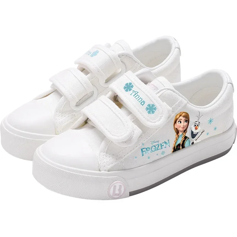 Cartone animato per bambini Elsa princess girl scarpe casual antiscivolo scarpe da ginnastica con suola morbida scarpe da corsa per studenti