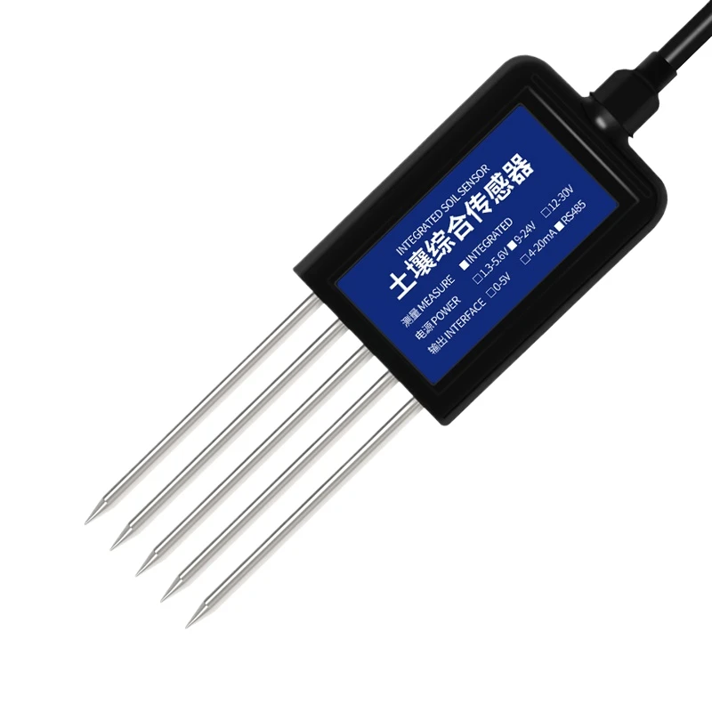 Imagem -06 - Sensor de Umidade do Solo Umidade do Solo e Temperatura ce ph Npk Rs485 Modbus7 in