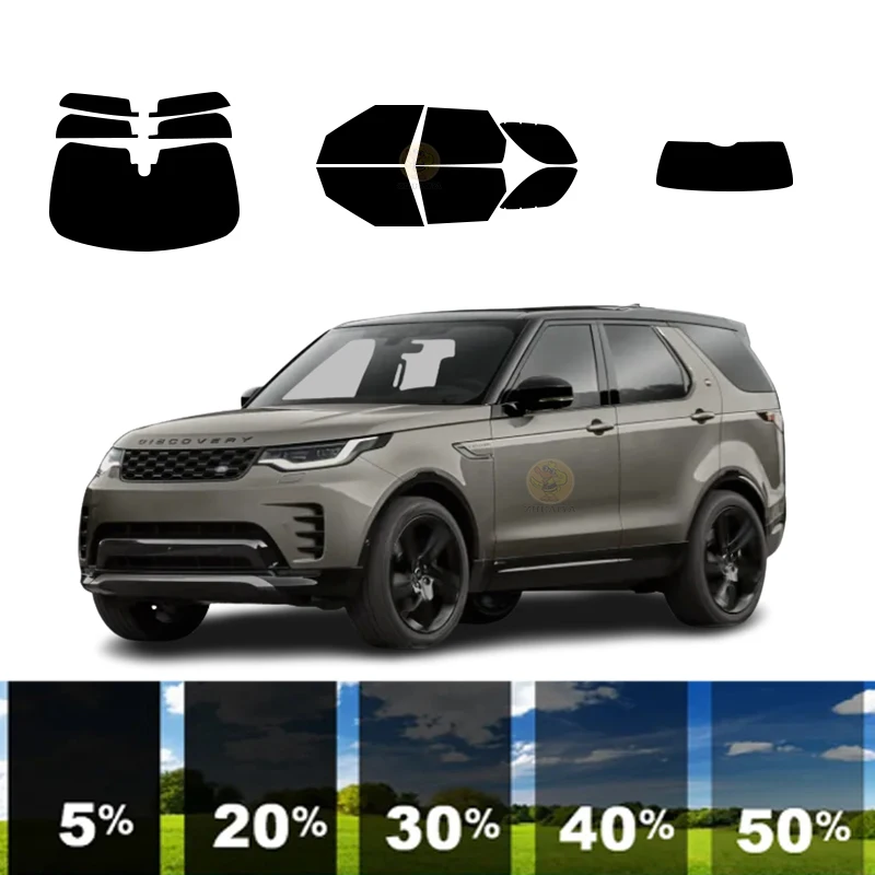 

precut Removable Window Tint Film For Car 100% UVR 5%-70%VLT Heat Insulation Carbon ﻿For LAND ROVER DISCOVERY 4 DR SUV 2017-2023