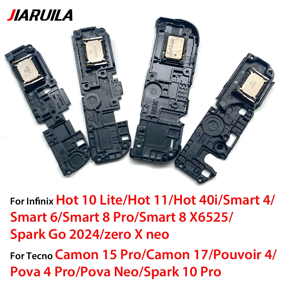 

10Pcs, Loudspeaker For Infinix Hot 10 Lite 40I Smart 8 Pro Spark Go Pova 4 Pro Bottom Loud Speaker Ringer Buzzer Flex Cable