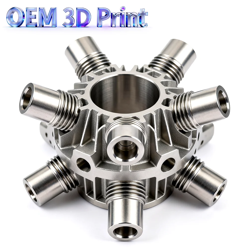 Custom SLM Metal Printing Services Titanium, Aluminum Alloy, Stainless Steel 3D Printing Services Resin, Plastic, Nylon 3d print