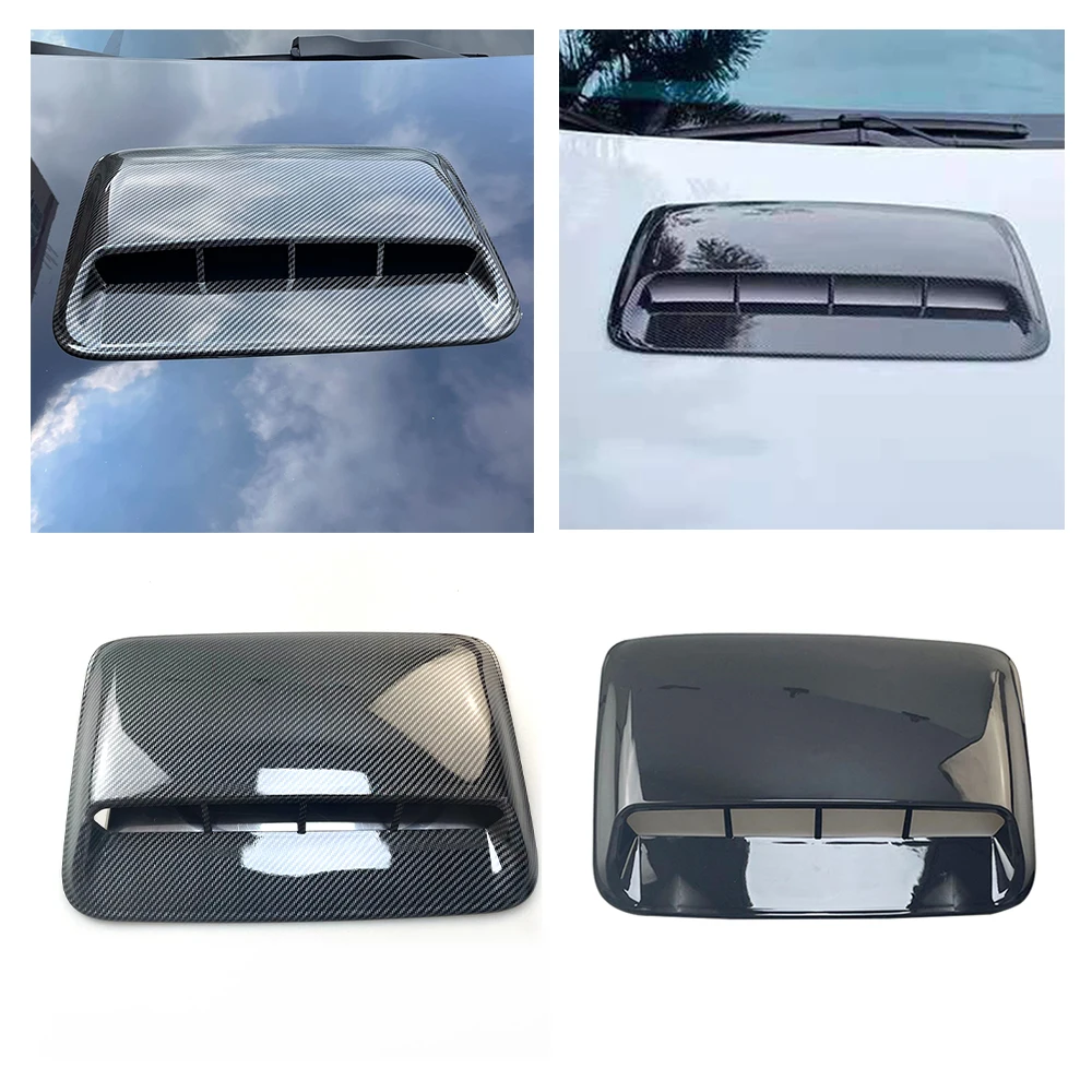 Car Tuning Hood Car Air Flow Intake Hood Scoop Vent Bonnet Decorative For BMW Audi Benz Car Air Intake 4x4 Accessories