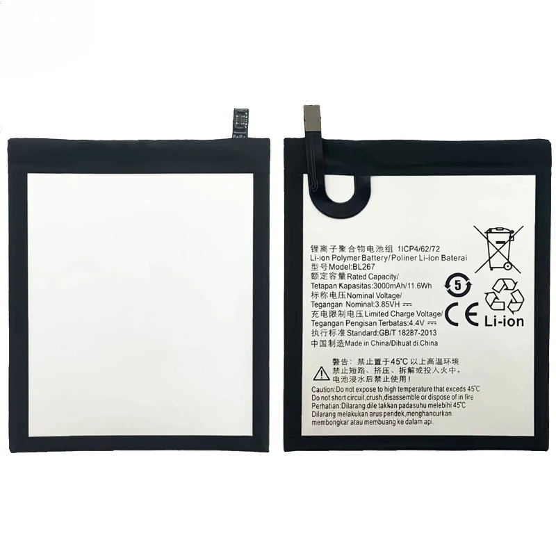 

Аккумулятор BL267 для мобильного телефона Lenovo K6, высококачественный, большой емкости, сменный, класс А, с инструментами для замены