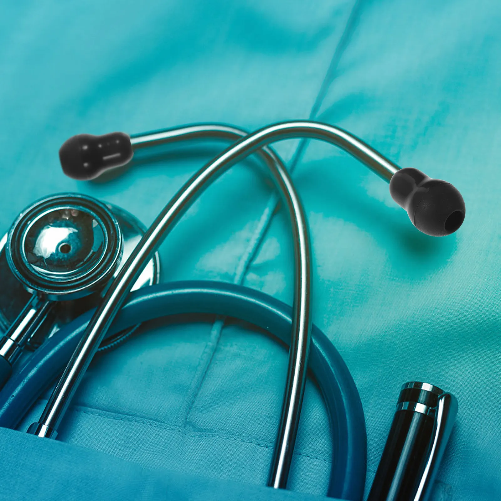 

Гибкие силиконовые насадки для стетоскопа, универсальные, подходят для Littmann MDF и других моделей, улучшенная акустика