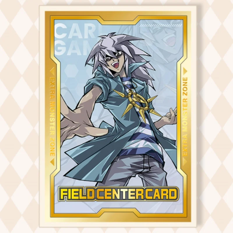 Yu-gi-oh-tarjeta de Metal Seto Kaiba Atem, juguete de acción de la serie Central chapada Diy, colección de juegos de Anime, Jockey Wheeler, Marik ISTAR