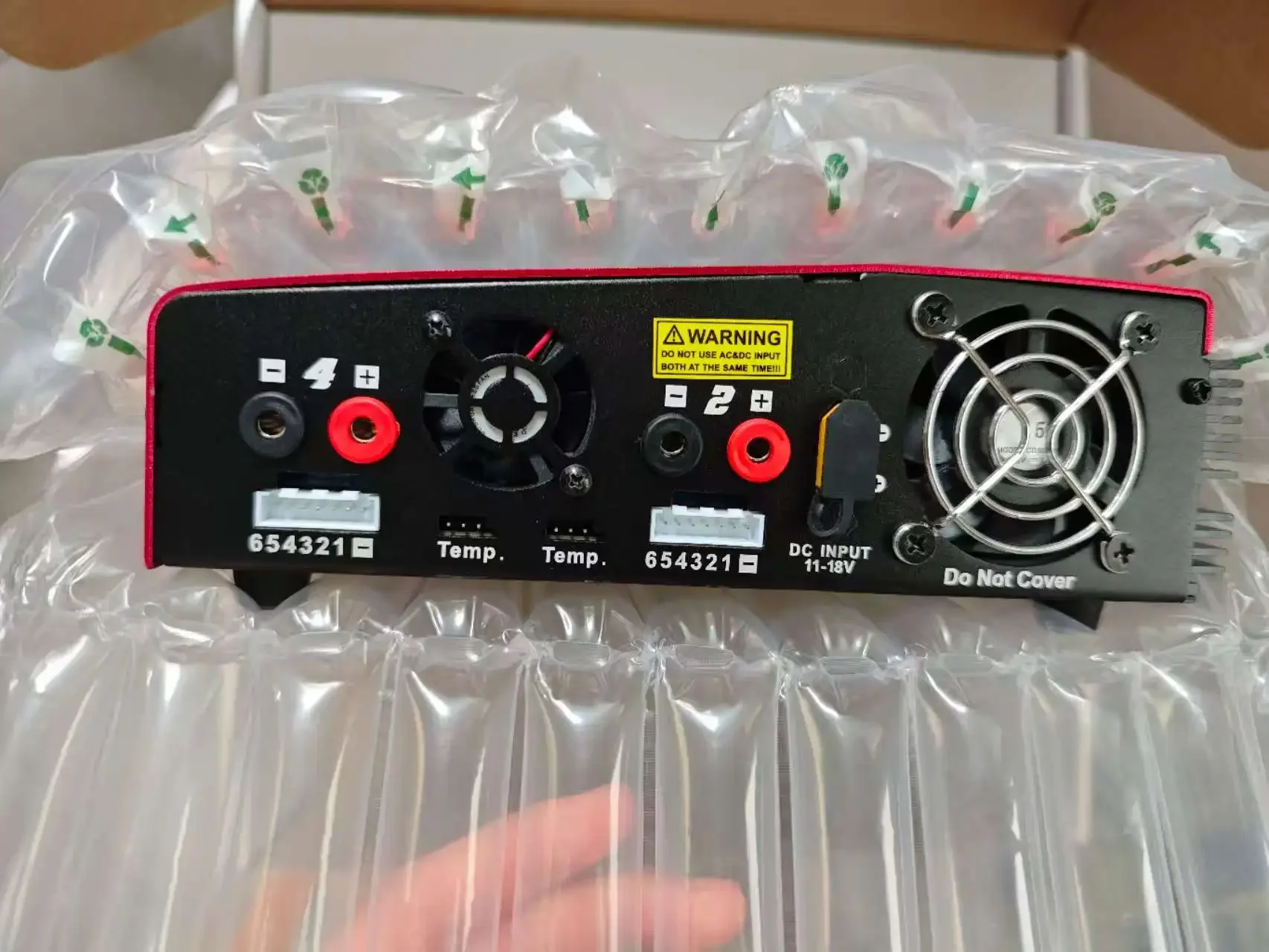 في المخزون EV-PEAK CQ3 شاحن 4*100 واط 10A 1-6S شاحن ميزان TX60 JST-XH لوح مهايئ لليبو NiMH NiCd بطارية ليثيوم RC سيارات