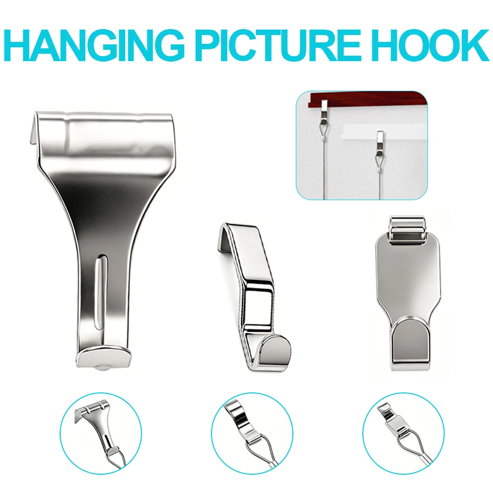 Size S-Shaped Hooks for Various Styles of Decorative Lights Art Paintings Exhibition Tracks Hooks for Gallery Image Hanging