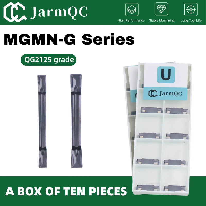 

CNC Lathe Tool Parting and Slotting Blade Carbide Grooving Insert Cutting Tool MGMN150-G MGMN200-G MGMN300-G MGMN400-G