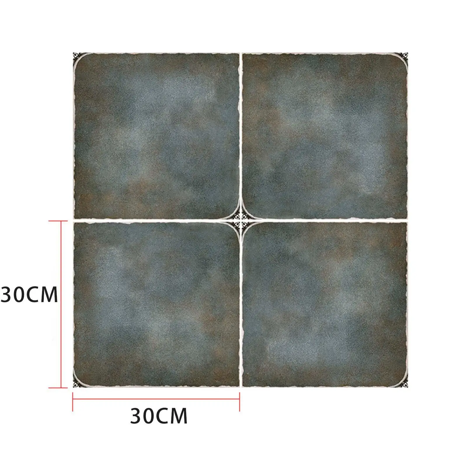 Floor Tile Non Slip Portable Oil for DIY Home Decor Kitchen