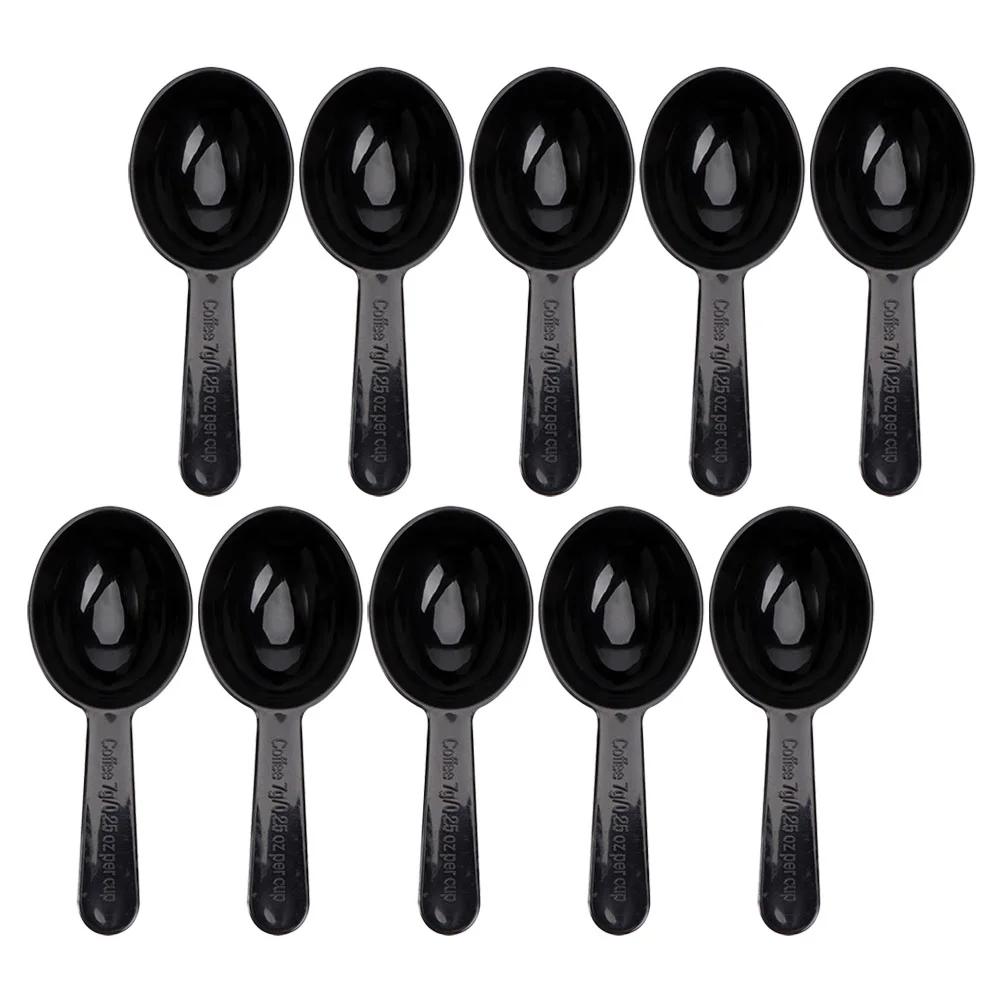 

10 Pcs Coffee Bean Measuring Spoon Practical Measure Scoop Tea Small Spoons Cup