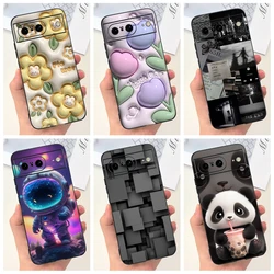 For Google Pixel 8 Pro Case GC3VE G1MNW Soft Silicone Rubber Protector Cover For Google Pixel 8 8A Bumper Pixel8 8Pro Phone Case