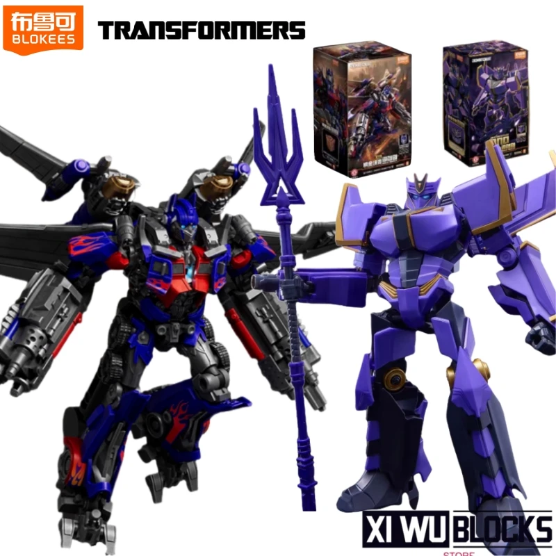 

Строительные блоки BLOKEES, трансформеры, крылья, Optimus Prime Megatron, сборка подвижных моделей, коллекция украшений, игрушки, подарки