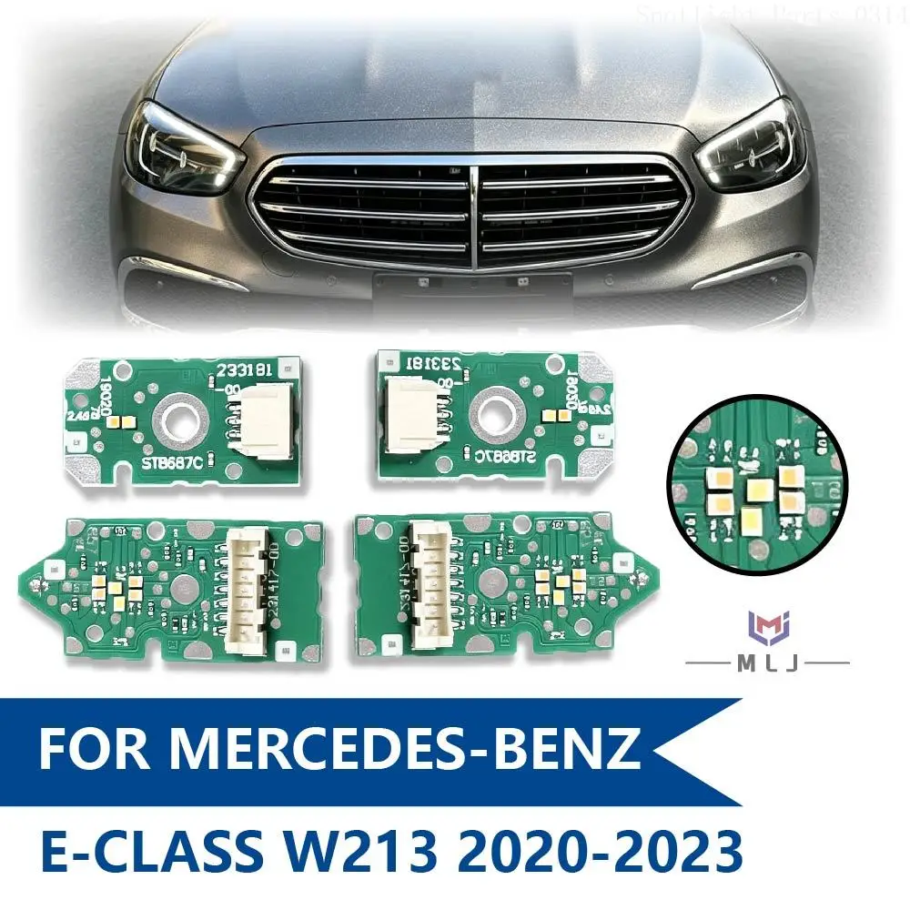 Für 2020-2023 Mercedes-Benz E-Klasse W213 LED-Scheinwerfer DRL-Chip-Platine Tagfahrlicht Blinker-Chip Auto-Zubehör