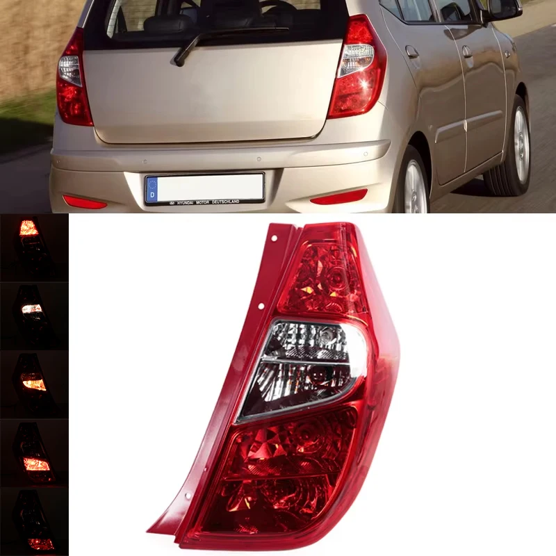

Car Rear Tail Light For Hyundai I10 2012 Bumper Brake Light Stop Light Indicator Car Accessories 92401-0X110 92402-0X110