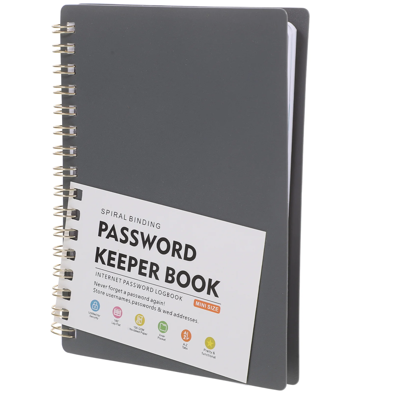 Password Book Convenient Address Notebook Notebooks Paper Pp for Seniors Small Notepad Computer