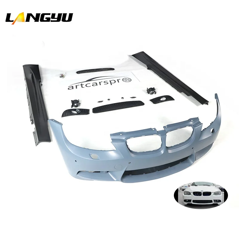 

Automotive parts & Accessories Car Bumper PP Plastic For bmws 3 Series LCI E90 2005-2012 Upgrade M3 Bodykit