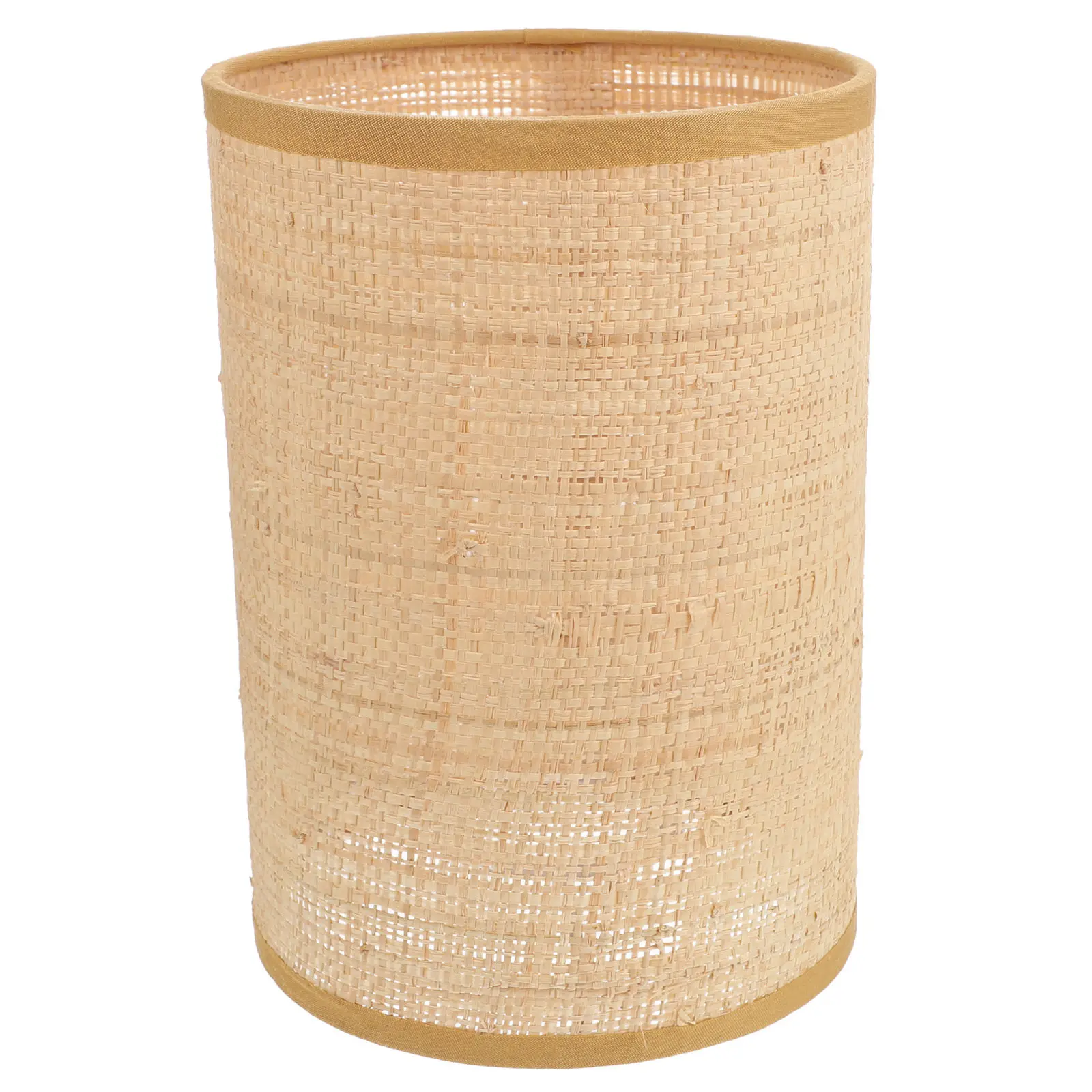 

Rattan Woven Lamp Shade for Table and Floor Lamps E27 E14 Socket Rustic Style Decorative Light Cover Unique Home Lighting