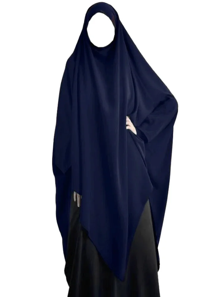 

Eid Hooded Muslim Long Khimar Women Hijab Maxi Dress Prayer Garment Djellaba Abaya Ramadan Gown Islamic Niqab Burka Jubah Jilbab