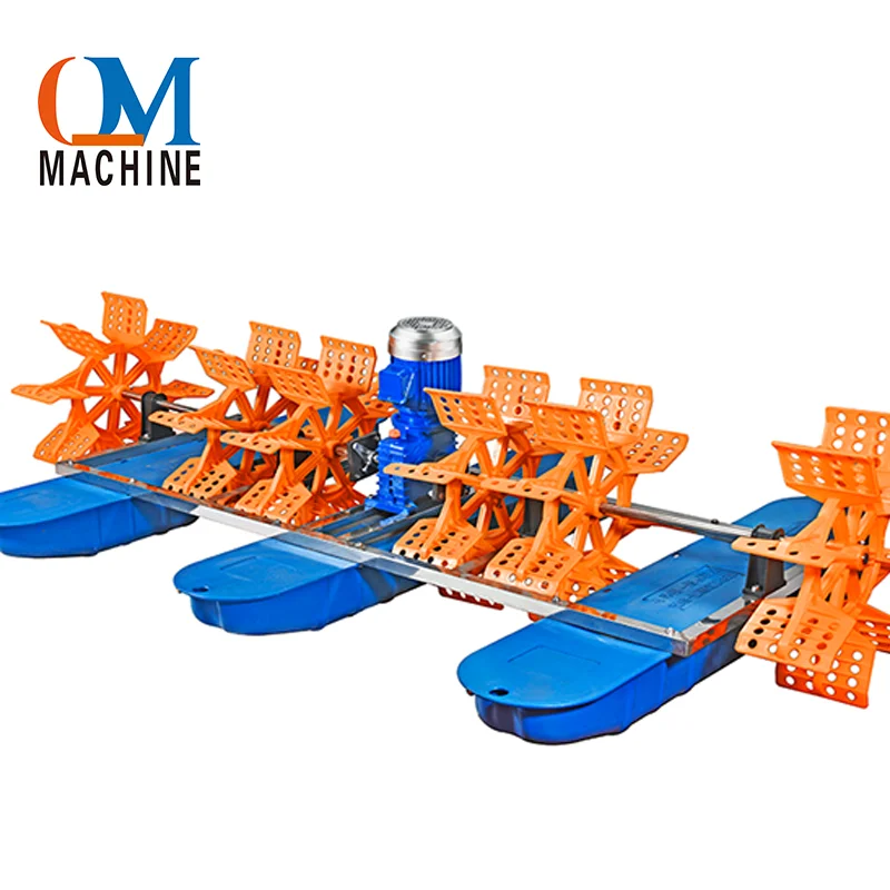 

3 л.с. 6 аэраторов с крыльчаткой и лопастным колесом для рыбной фермы