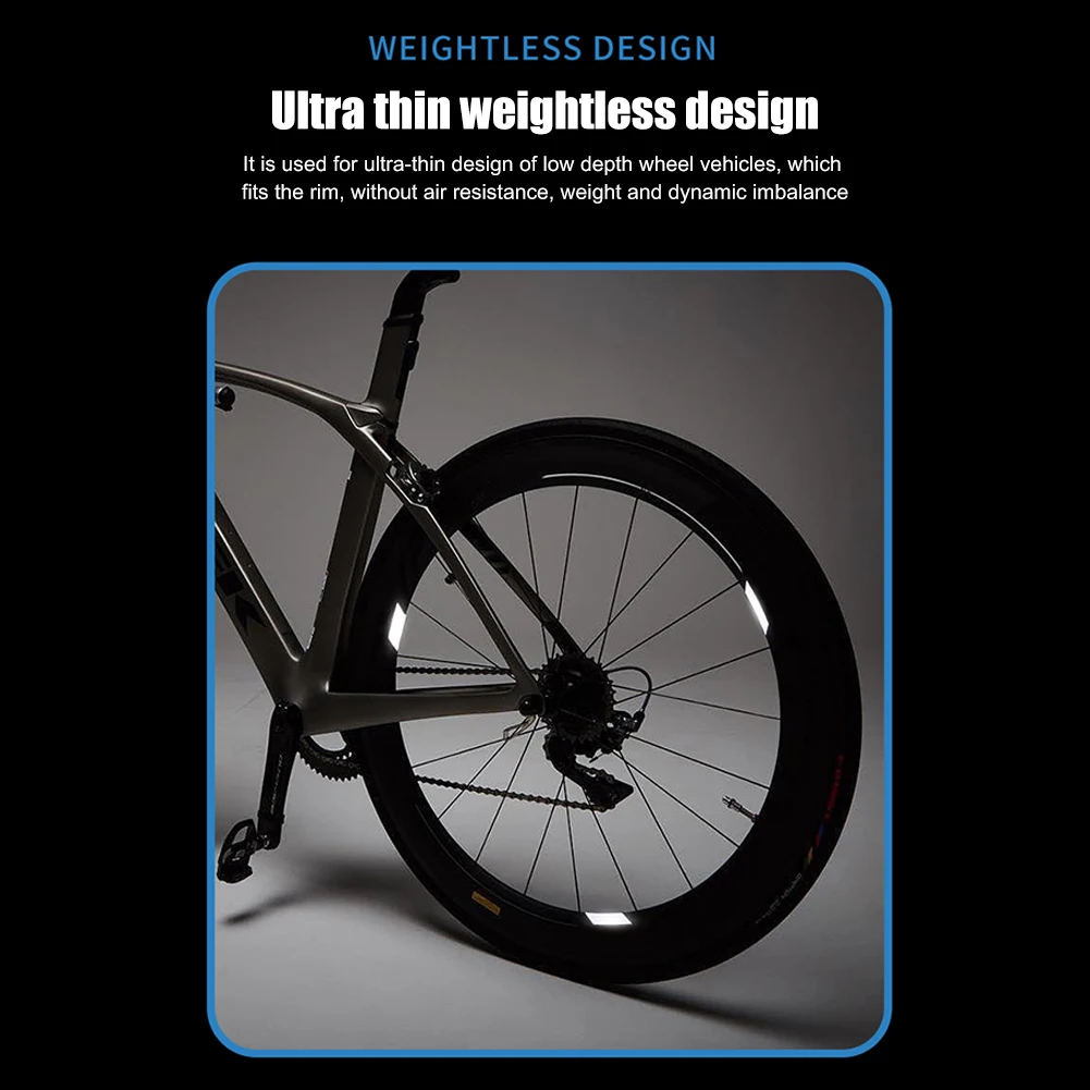 

Светоотражающие наклейки для велосипеда, самоклеящиеся велосипедные предупреждающие защитные колеса, декор, универсальный для велосипедного шлема, мотоцикла, скутера