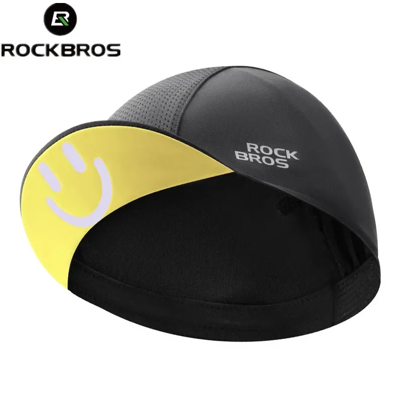 ROCKBROS Lokaler Versand Sommer-Fahrrad-Sonnenhut mit Krempe, Sonnenschutz, schnelltrocknend, atmungsaktive Fahrradkappe für Damen und Herren, Outdoor-Aktivitäten, Fahrrad- und Angelkopfbedeckung