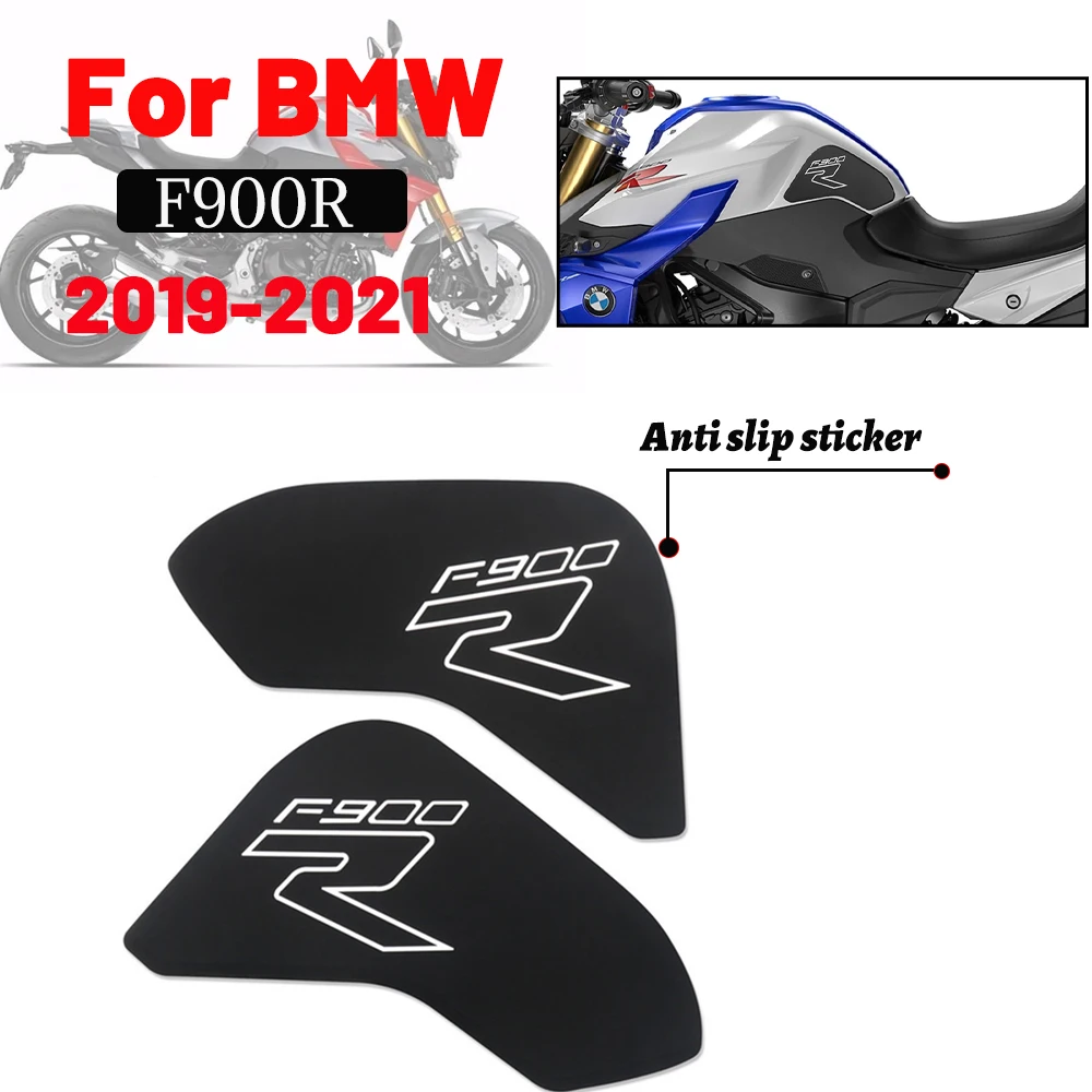 

MTKRACING For BMW F900R F 900R 2019-2021 Motorcycle Fuel Tank Side Traction Pad Knee Anti-Slip Sticker Decal