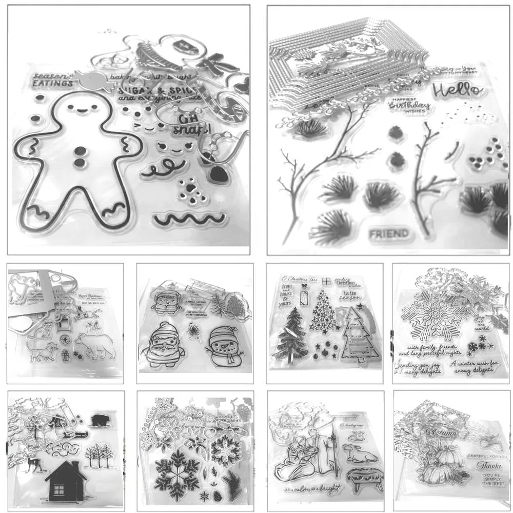 

Thanks Flowers Stamps And Dies 2025 New Arrivals For Scrapbook And Stamping Albums Card Stencils Wish French Kids Craft