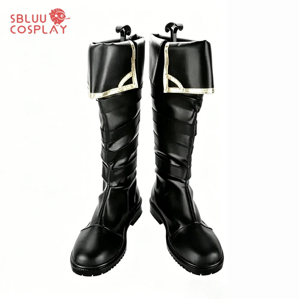 

SBluuCosplay Endwalker Zenos Yae Galvus Cosplay Shoes Custom Made PU Boots Carnival Party Accessory