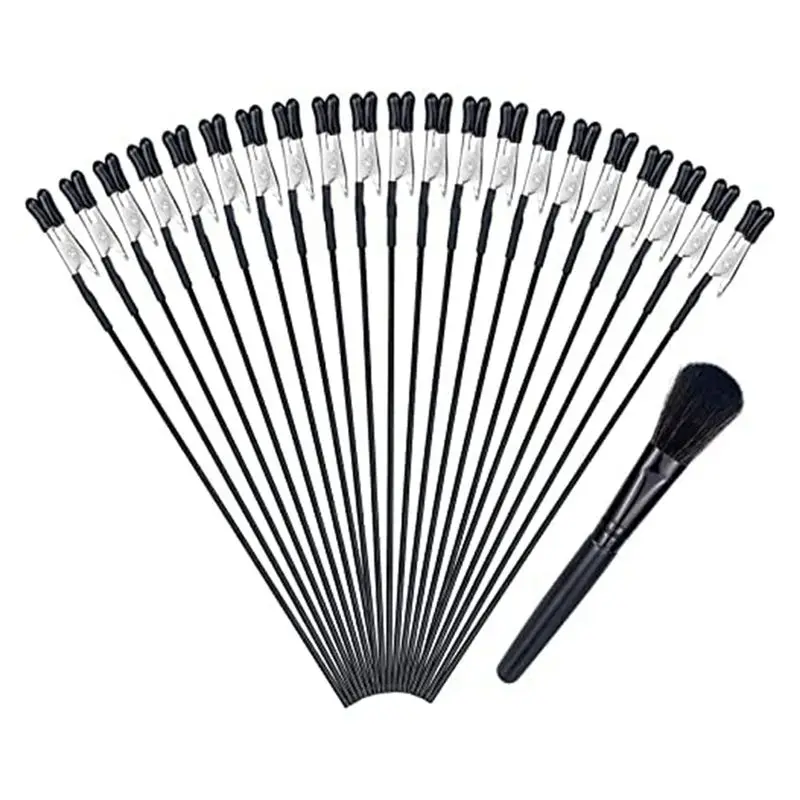 HITL 45PCS Alligator Clip Sticks for Model Painting and 1PCS Cleaning Brush for Airbrush Spraying for DIY Card Photo Memo
