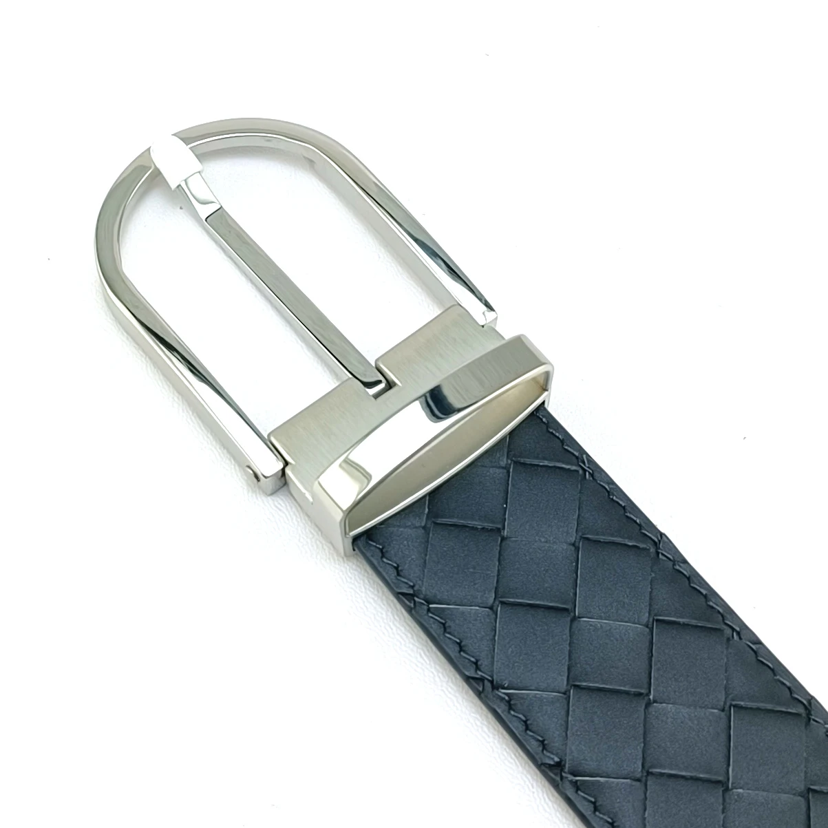 Men's extended belt, high-end stainless steel belt buckle, fashionable and trendy belt 3.5cm