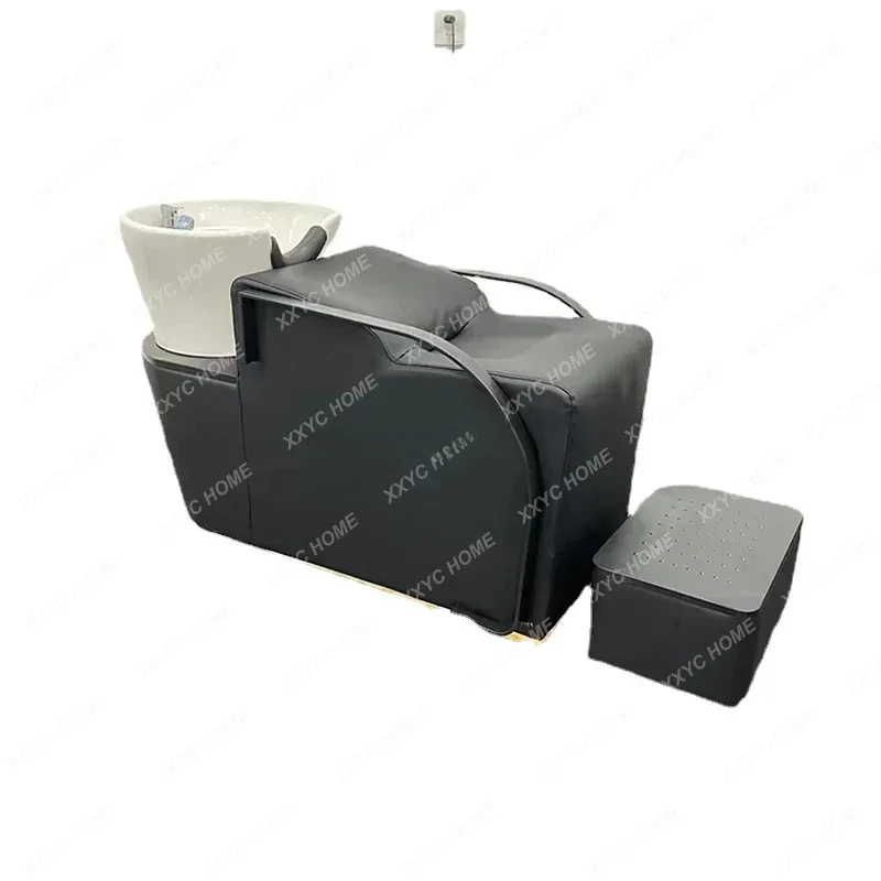 

Hair Basin Bed Shaving Chairs Aesthetics Spa Washbasin Water Circulation Beauty Salon Hydraulic Shampoo Chair Stylist Treatment