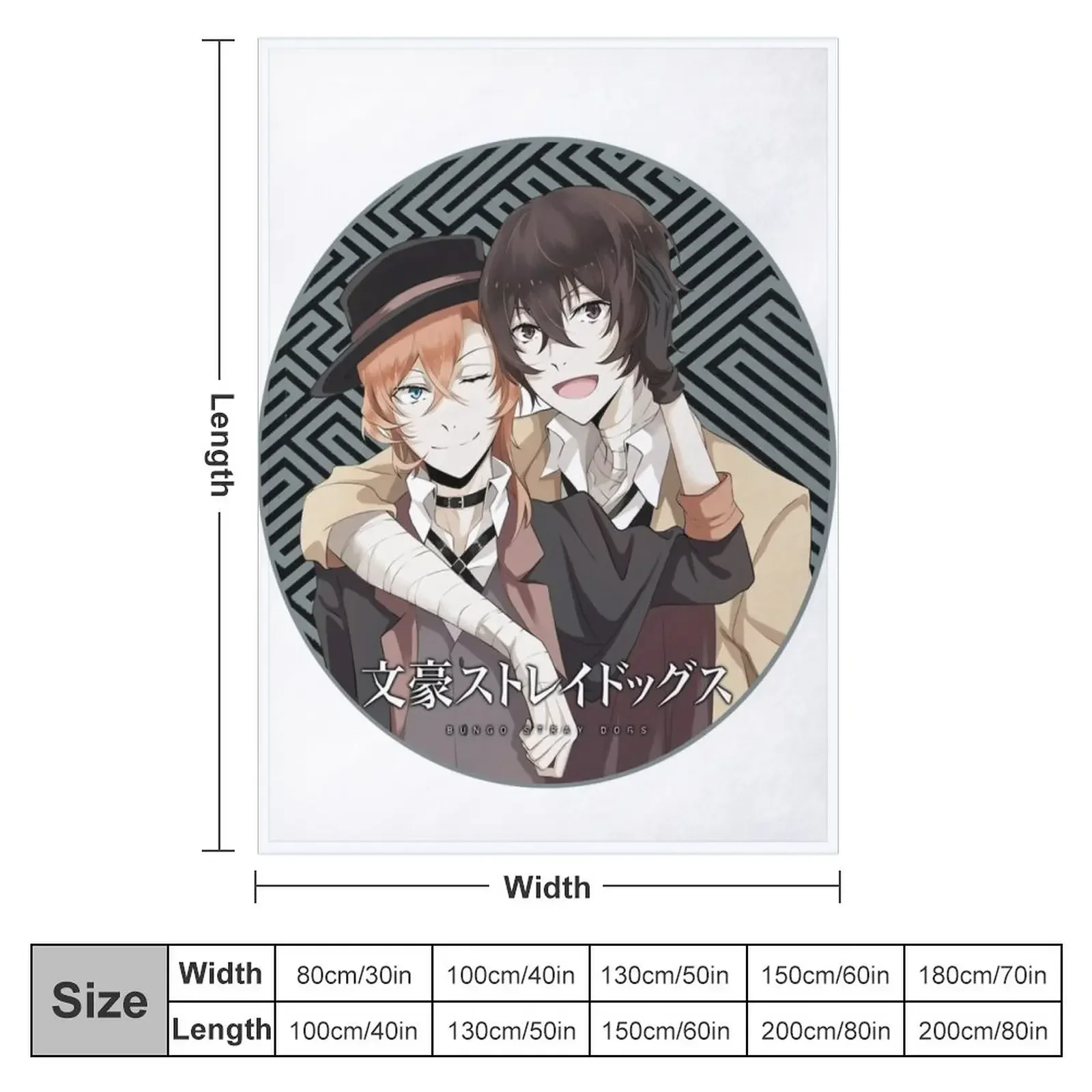 dazai osamu-Chuya Nakahara Throw Blanket Picnic For Decorative Sofa Luxury Designer Blankets