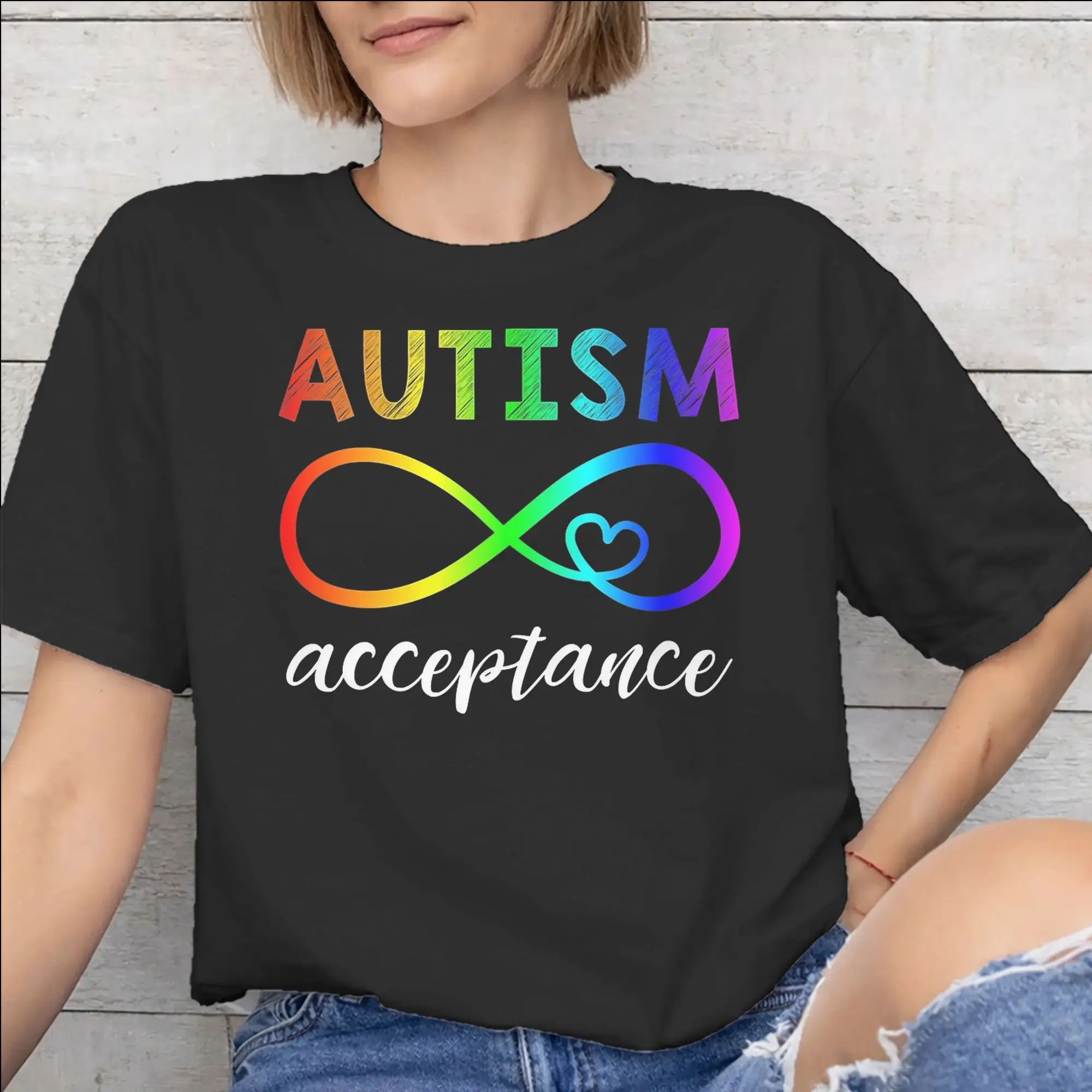 Autism Awareness Respect Love Support  Graphic T Shirts for Men Women  100% Cotton  Tee Shirt Clothes