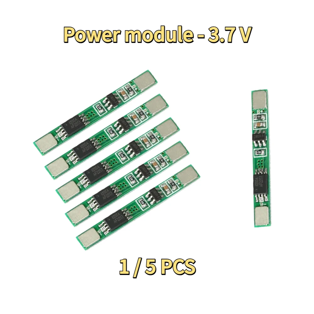 1/5PCS Power module BMS PCM 1s Lithium Ion Li Battery Protection Board Module  3A, for 18650 3.7V Batteries