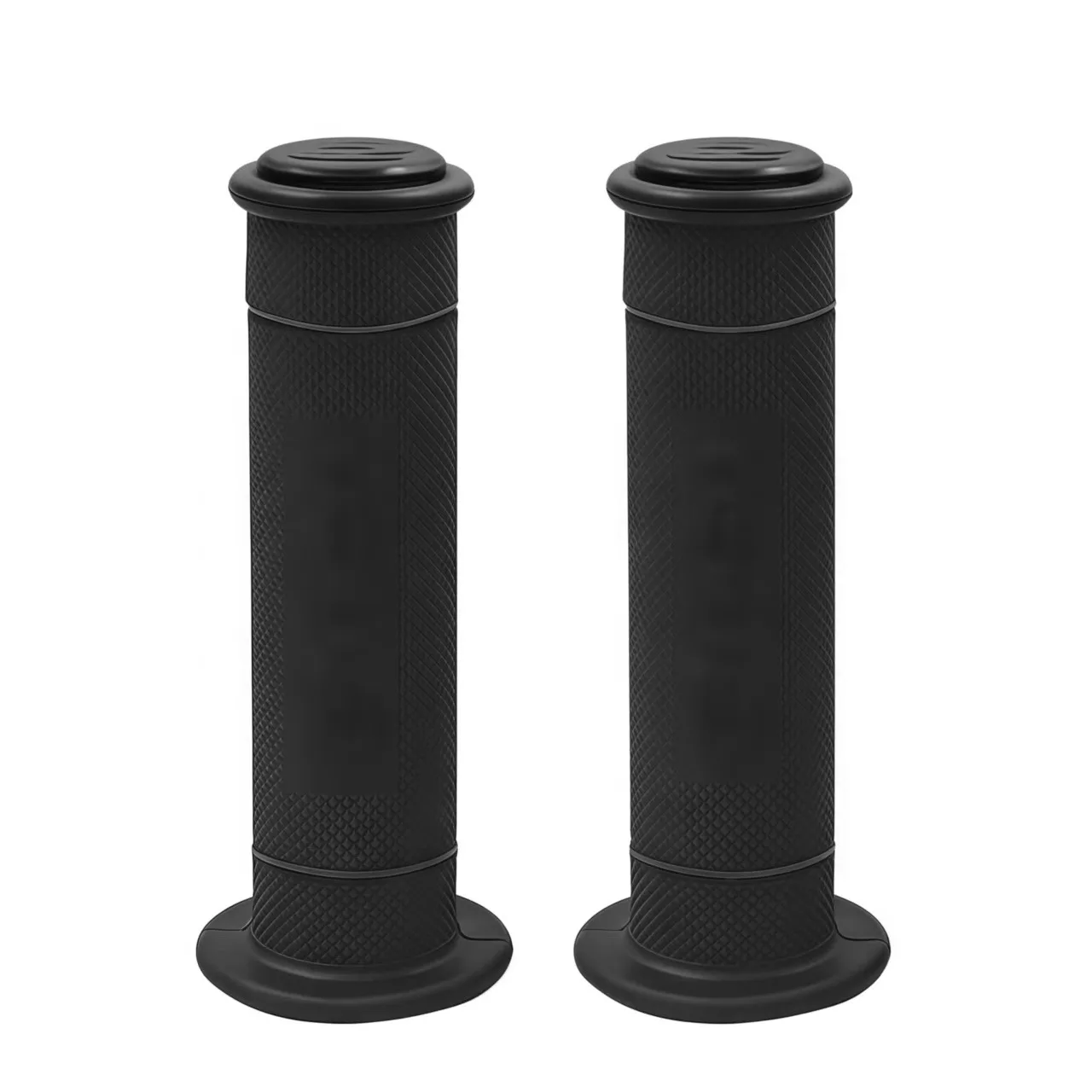 Off-Road Motorcycle Handlebar Grips with 3D Textured and Shock Absorbing Core for Improved for rider Comfort and Safety