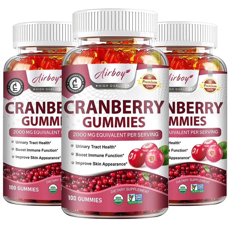 

Жевательные конфеты с клюквой - антиоксидант, очищает почки, способствует здоровью мочевыводящих путей и мочевого пузыря, повышает иммунитет, ускоряет метаболизм