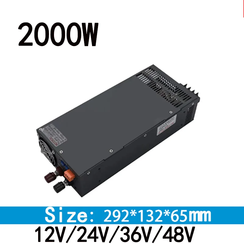 AC 110V/220V to DC12V 24V 36V 48V switching power supply 2000W monitoring power supply LED power supply Industrial equipment