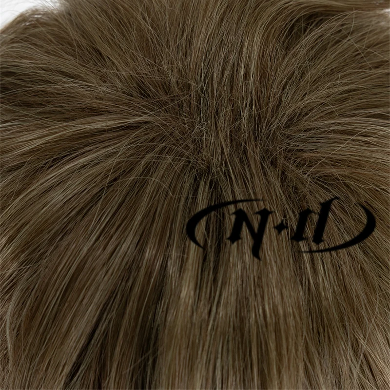 ND Takamine Midori شعر مستعار تأثيري لعبة فرقة نجوم تأثيري قصير بني أخضر الشعر للحزب موضوع زي كانيكالون عالي الجودة