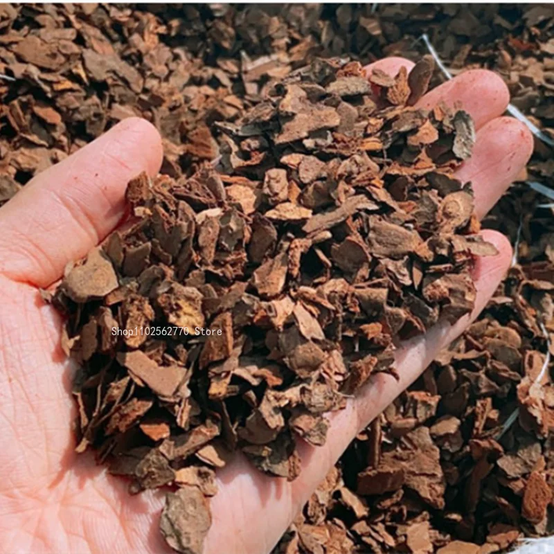 500g Pine Bark Fermented and Rotten Block DIY Flower Potted Nutrient Soil Breathable and Clean Garden Park Landscape Greening