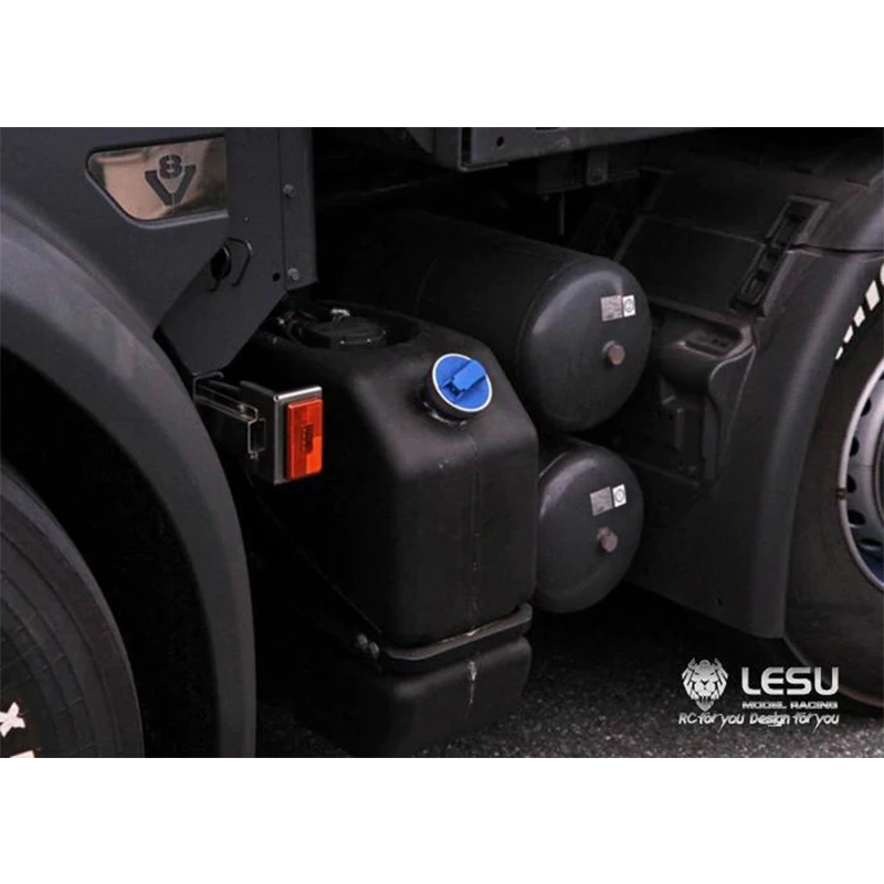 LESU G-6138 1/14 รถบรรทุกจําลองโลหะยูเรียถังอุปกรณ์ตกแต่ง Tamiya รถบรรทุกฉุดรุ่นอัพเกรดการปรับเปลี่ยน