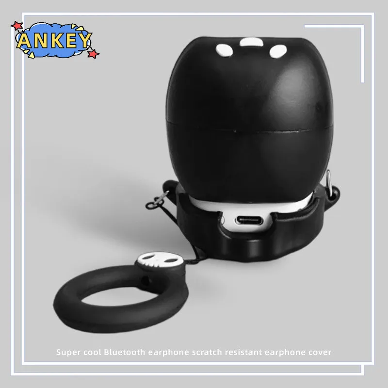 for Sony LinkBuds Open Case WF-L910 Protective Silicone Cute Cartoon Covers Wireless Earbuds Shell TWS Headphone Portable